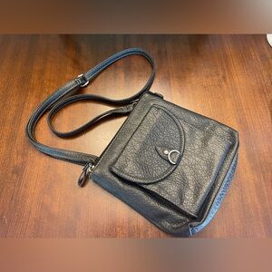 Strada Black Shoulder or Crossbody Bag